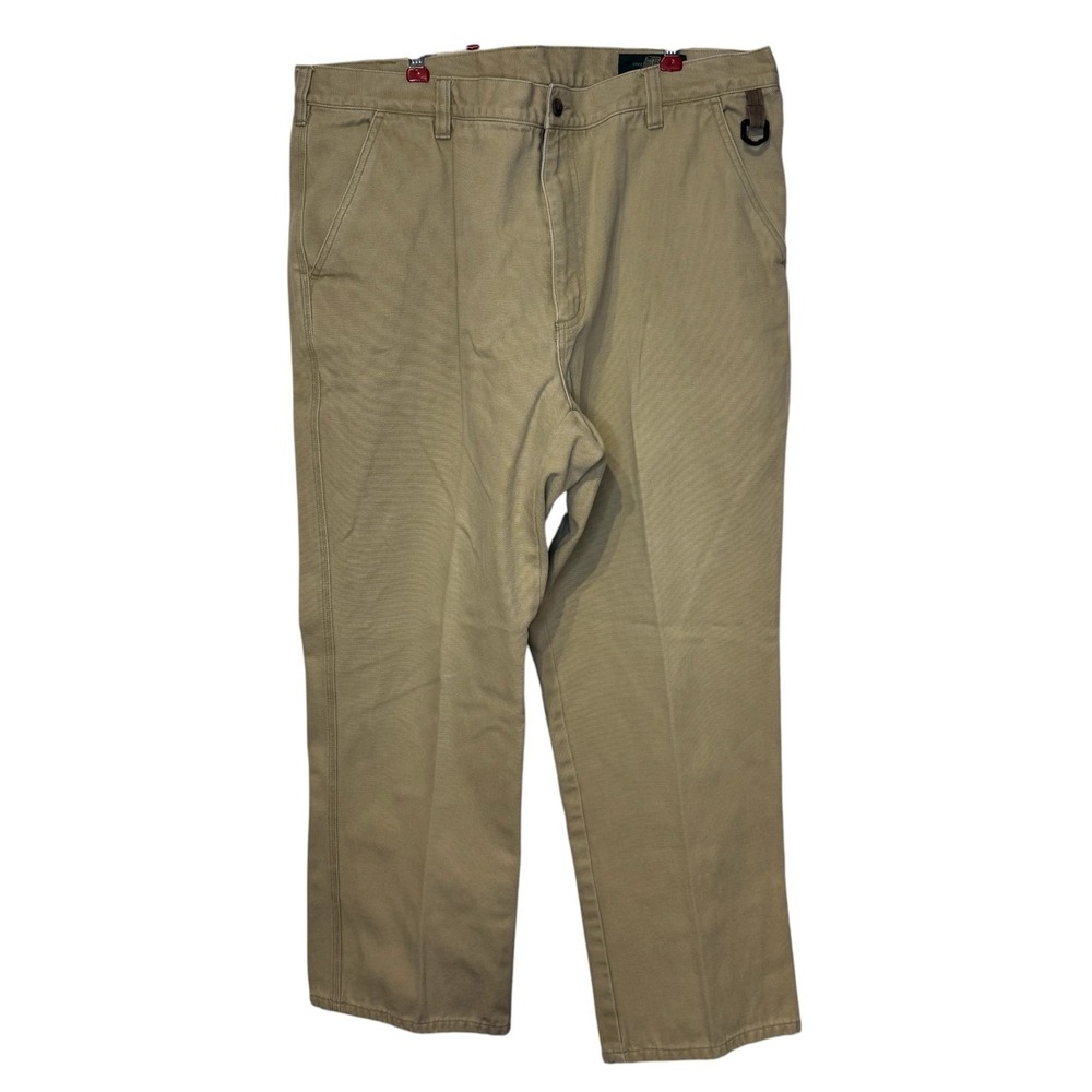Orvis Men's Pants Vintage Canvas Gorpcore Outdoor Hiking Cotton Tan Sz 40 (39)